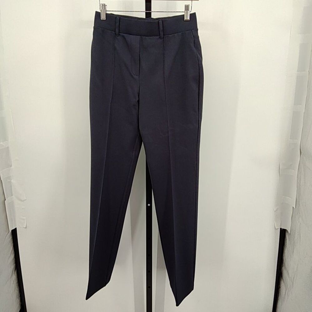 Quince Women Ultra-Stretch Ponte Flare Leg Pants Navy S
